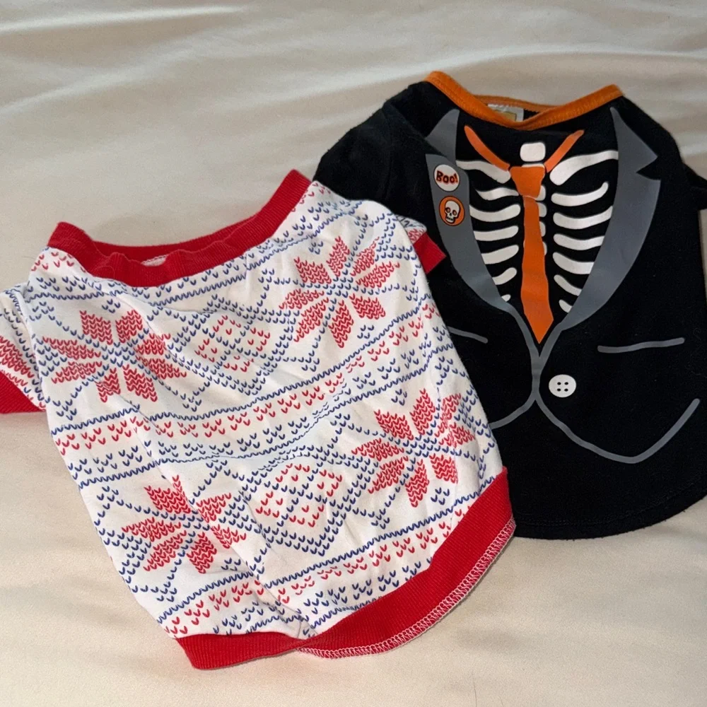 Festive and Halloween Dog Shirts